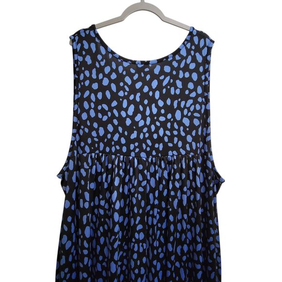 The Zig Zag Stripe Blue Jumper Size 3XL Missing Buttons - Picture 6 of 9